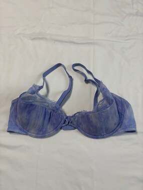 Savage X Fenty Watercolor Tie-Dye Lace Half-Cup Underwire Bra